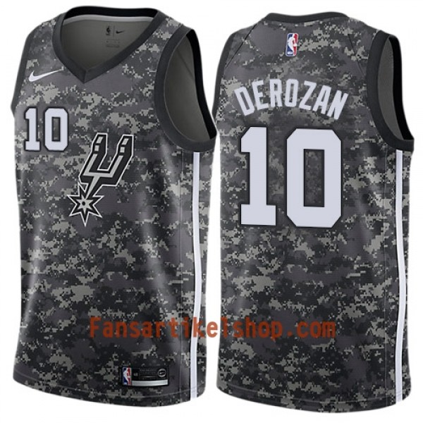San Antonio Spurs Trikot DeMar DeRozan 10 Nike City Edition Schwarz Swingman - Herren San Antonio Spurs Trikot DeMar DeRozan 10 Nike City Edition Schwarz Swingman - Herren